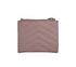 Yves Saint Laurent Monogram Zipped Wallet, back view